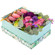 макаруны и цветы в коробочке. Португалия