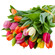 Букет из разноцветных тюльпанов. Перу